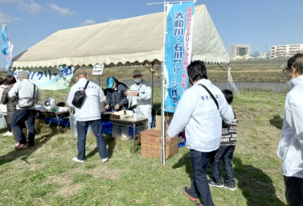 大和川清掃活動